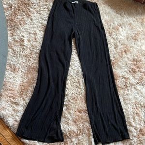 Zara Wide Leg Black Pants